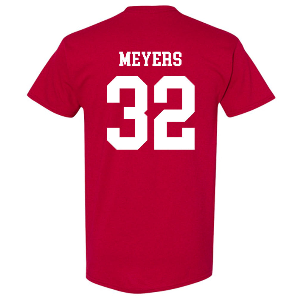 WSU - NCAA Baseball : Luke Meyers - Classic Fashion Shersey T-Shirt-1
