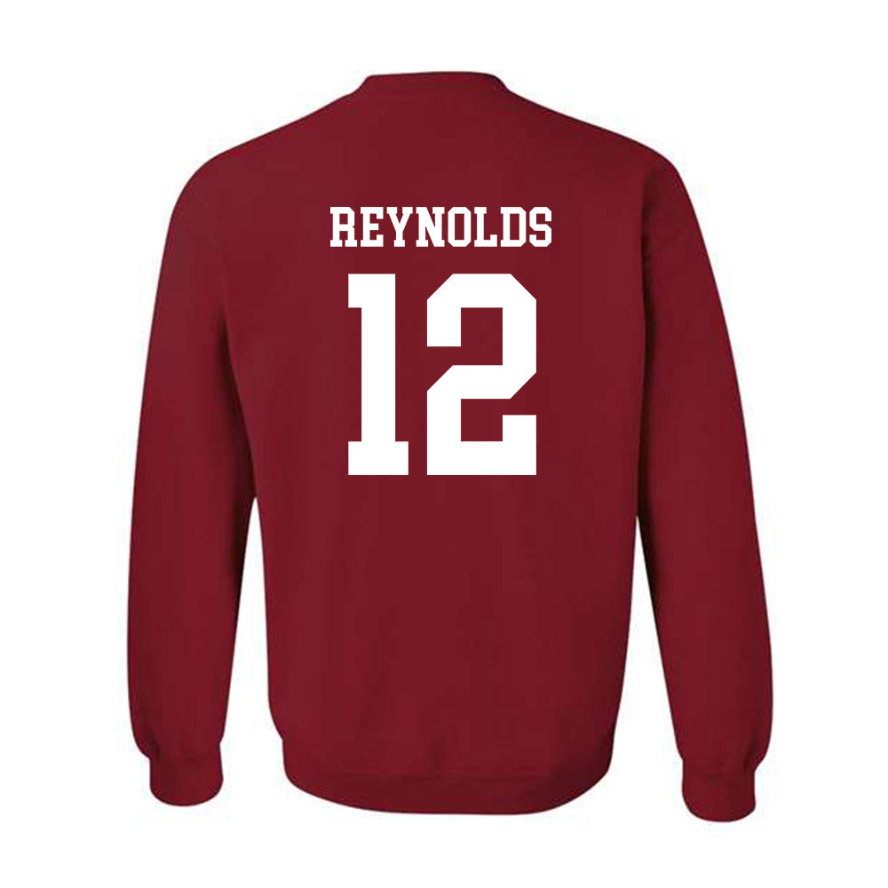 WSU - NCAA Football : Carsten Reynolds - Classic Fashion Shersey Crewneck Sweatshirt-1