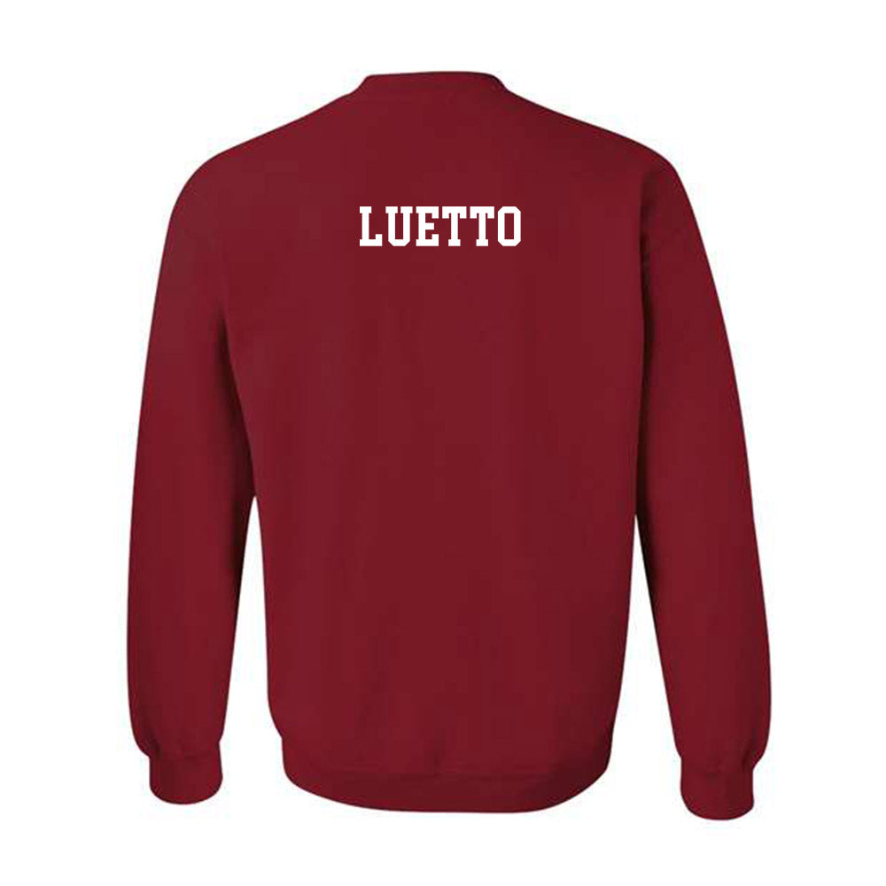 WSU - NCAA Baseball : Conner Luetto - Classic Fashion Shersey Crewneck Sweatshirt-1