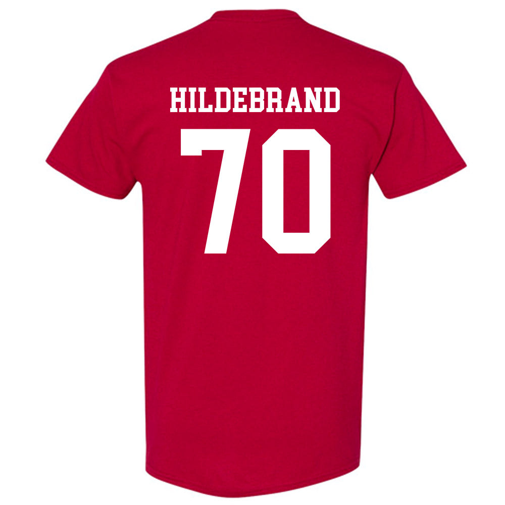WSU - NCAA Football : Dylan Hildebrand - Classic Fashion Shersey T-Shirt-1