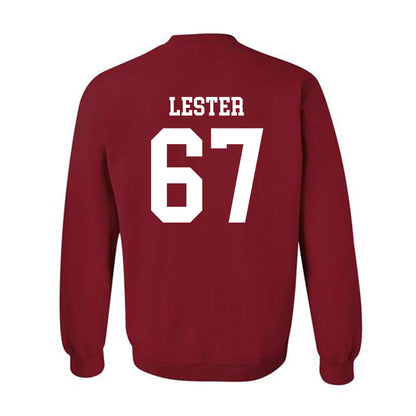 WSU - NCAA Football : Jonny Lester - Classic Fashion Shersey Crewneck Sweatshirt-1