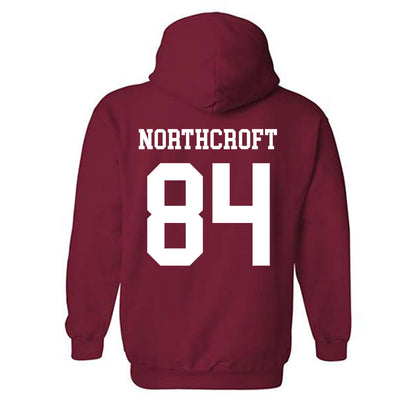 WSU - NCAA Football : Caleb Northcroft - Classic Fashion Shersey Hooded Sweatshirt-1