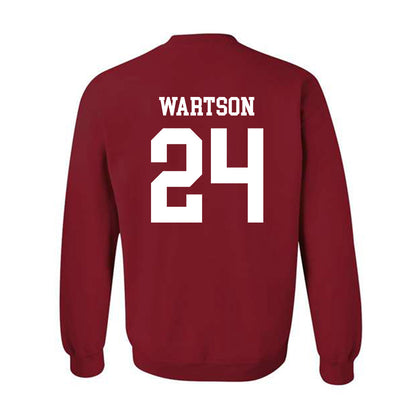 WSU - NCAA Football : Elmo Wartson - Classic Fashion Shersey Crewneck Sweatshirt-1