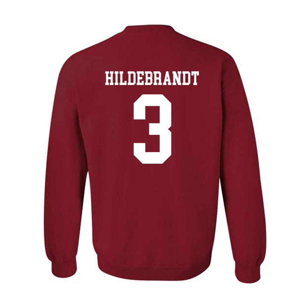 WSU - NCAA Men's Basketball : Simon Hildebrandt - Classic Fashion Shersey Crewneck Sweatshirt-1