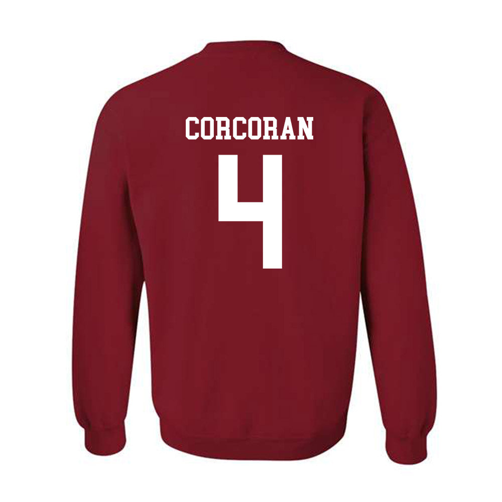 WSU - NCAA Women's Soccer : Delanie Corcoran - Classic Fashion Shersey Crewneck Sweatshirt-1