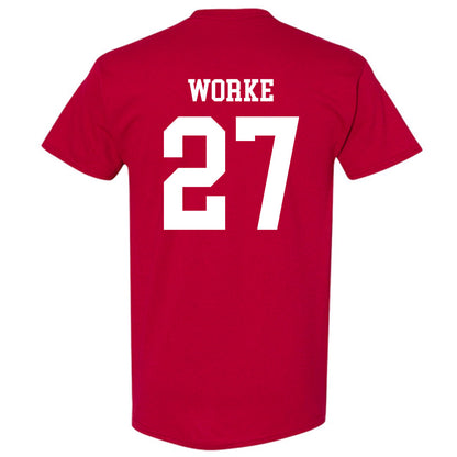 WSU - NCAA Women's Soccer : Kingston Worke - Classic Fashion Shersey T-Shirt-1