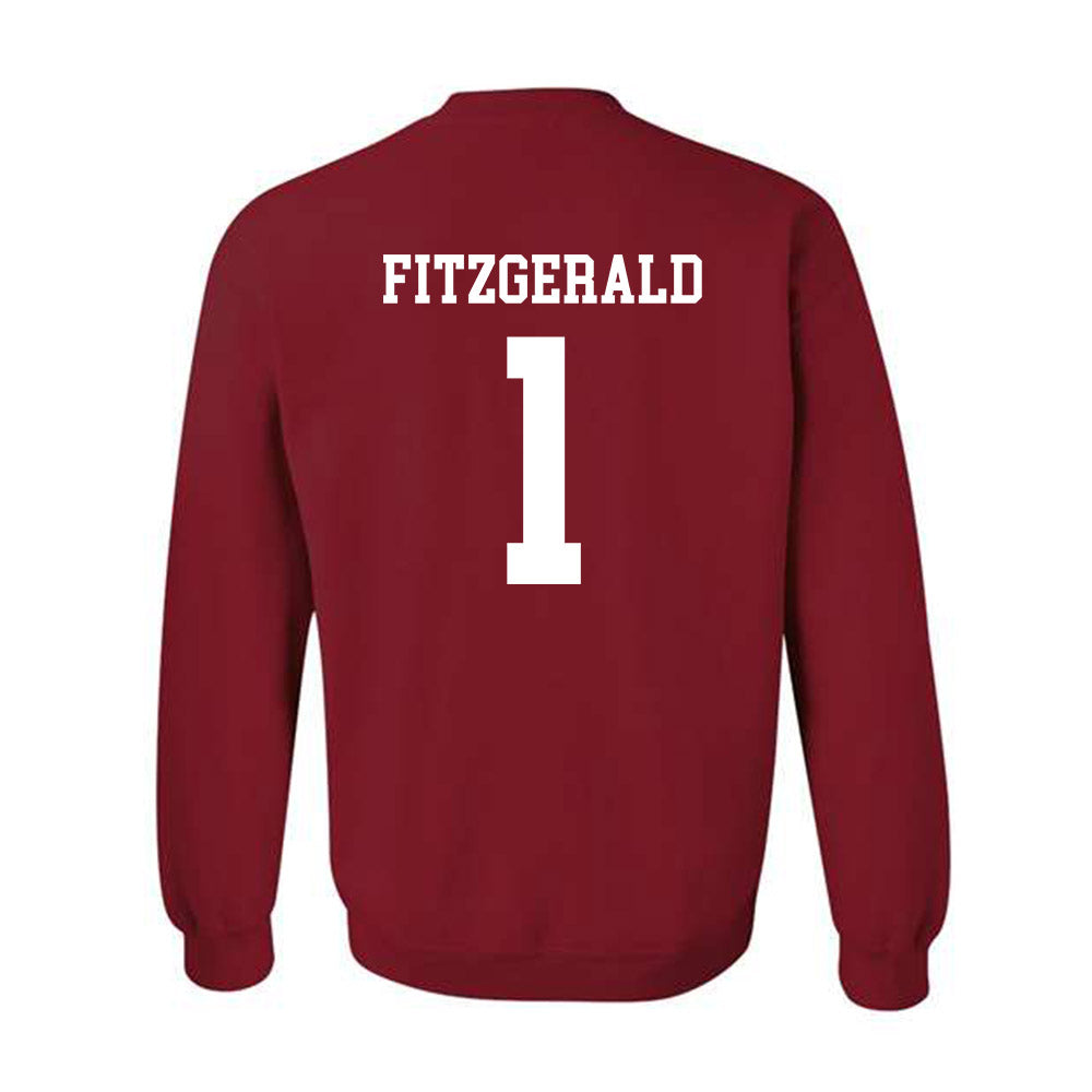 WSU - NCAA Women's Soccer : KEARA FITZGERALD - Classic Fashion Shersey Crewneck Sweatshirt-1