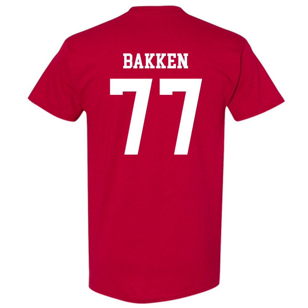 WSU - NCAA Football : Nick Bakken - Classic Fashion Shersey T-Shirt-1