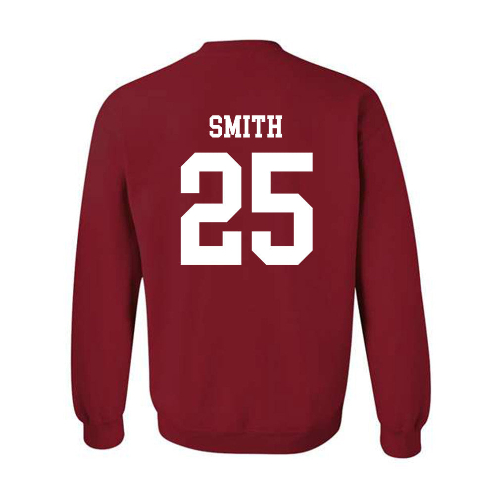 WSU - NCAA Baseball : Griffin Smith - Classic Fashion Shersey Crewneck Sweatshirt-1