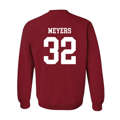 WSU - NCAA Baseball : Luke Meyers - Classic Fashion Shersey Crewneck Sweatshirt-1