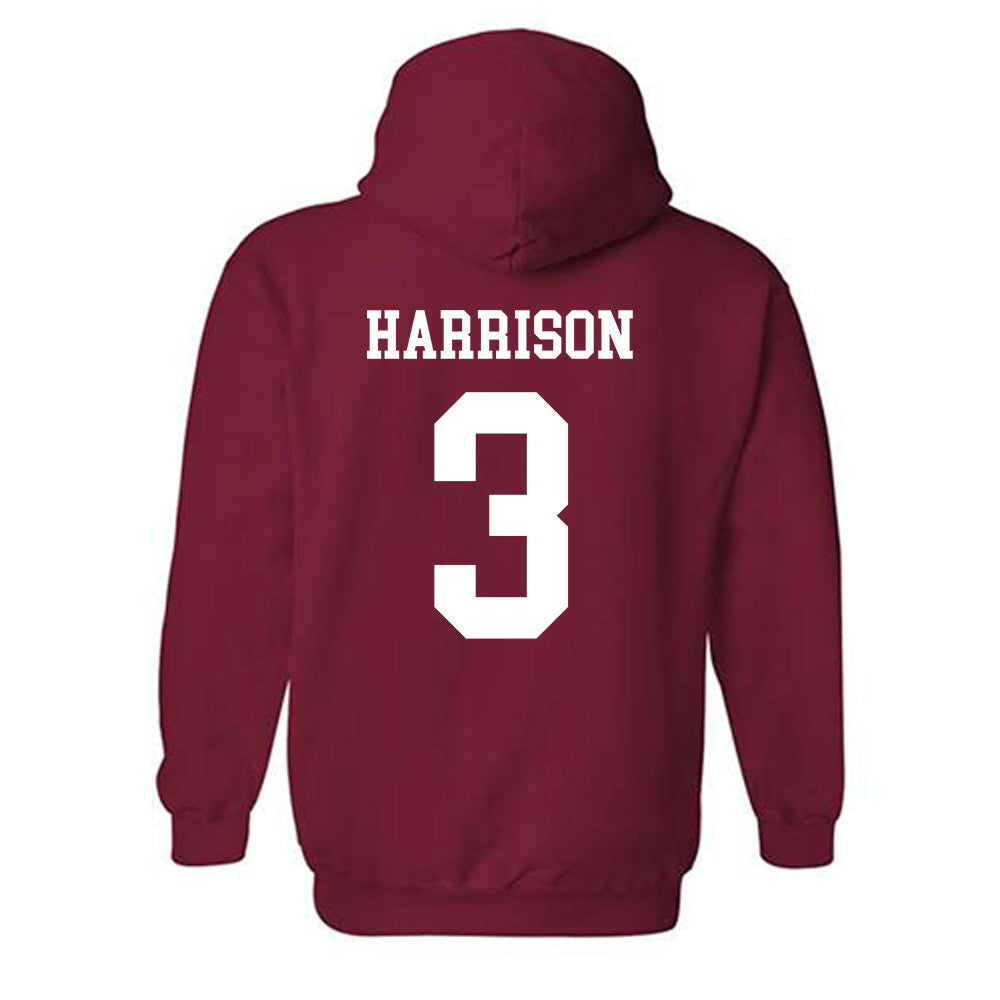 WSU - NCAA Men's Golf : Garrett Harrison - Classic Fashion Shersey Hooded Sweatshirt-1