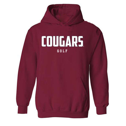 WSU - NCAA Men's Golf : Garrett Harrison - Classic Fashion Shersey Hooded Sweatshirt-0