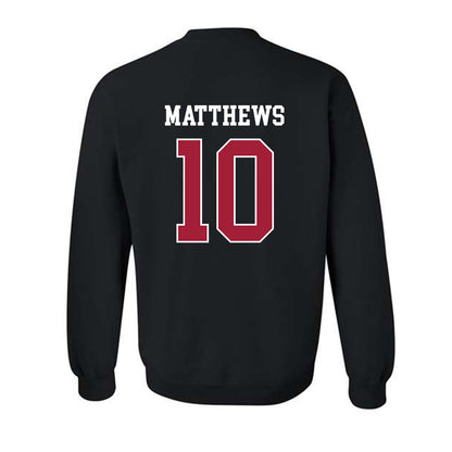 WSU - NCAA Women's Volleyball : Emerson Matthews - Classic Fashion Shersey Crewneck Sweatshirt-1
