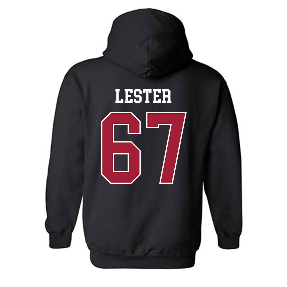 WSU - NCAA Football : Jonny Lester - Classic Fashion Shersey Hooded Sweatshirt-1