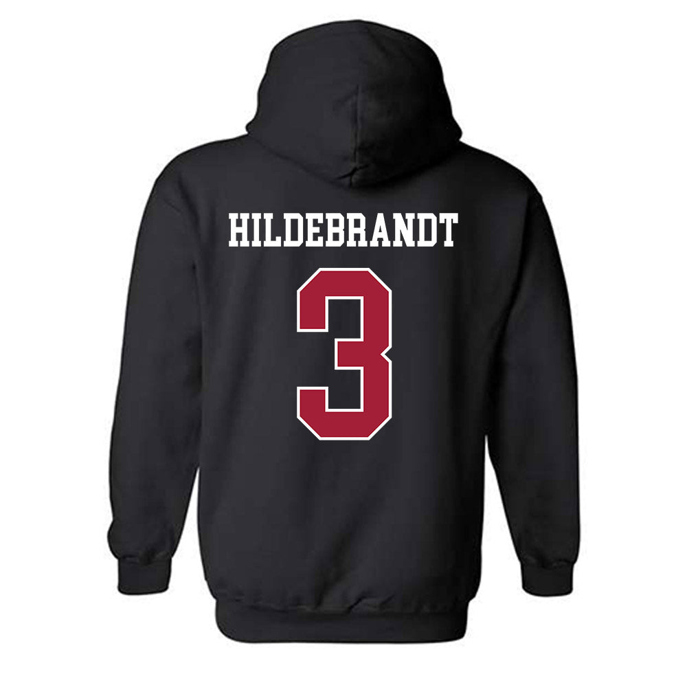 WSU - NCAA Men's Basketball : Simon Hildebrandt - Classic Fashion Shersey Hooded Sweatshirt-1