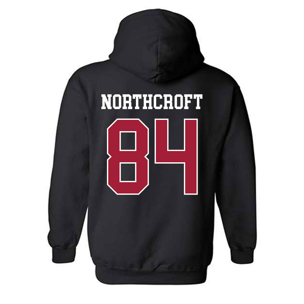 WSU - NCAA Football : Caleb Northcroft - Classic Fashion Shersey Hooded Sweatshirt-1