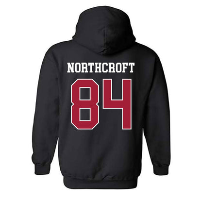 WSU - NCAA Football : Caleb Northcroft - Classic Fashion Shersey Hooded Sweatshirt-1