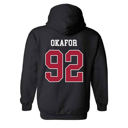WSU - NCAA Football : Ike Okafor - Classic Fashion Shersey Hooded Sweatshirt-1