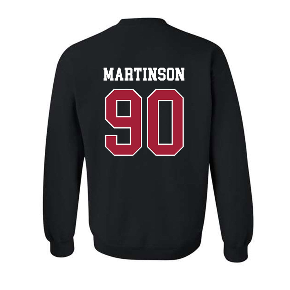 WSU - NCAA Football : Akio Martinson - Classic Fashion Shersey Crewneck Sweatshirt-1