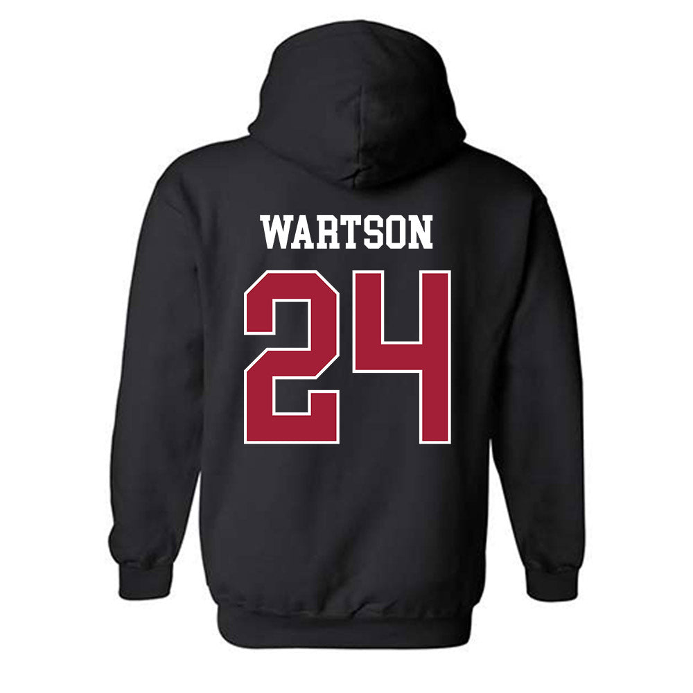 WSU - NCAA Football : Elmo Wartson - Classic Fashion Shersey Hooded Sweatshirt-1