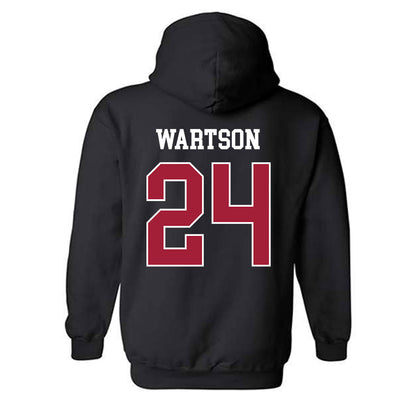 WSU - NCAA Football : Elmo Wartson - Classic Fashion Shersey Hooded Sweatshirt-1