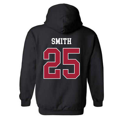 WSU - NCAA Baseball : Griffin Smith - Classic Fashion Shersey Hooded Sweatshirt-1