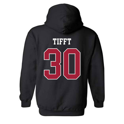WSU - NCAA Women's Soccer : Raina Tifft - Classic Fashion Shersey Hooded Sweatshirt-1