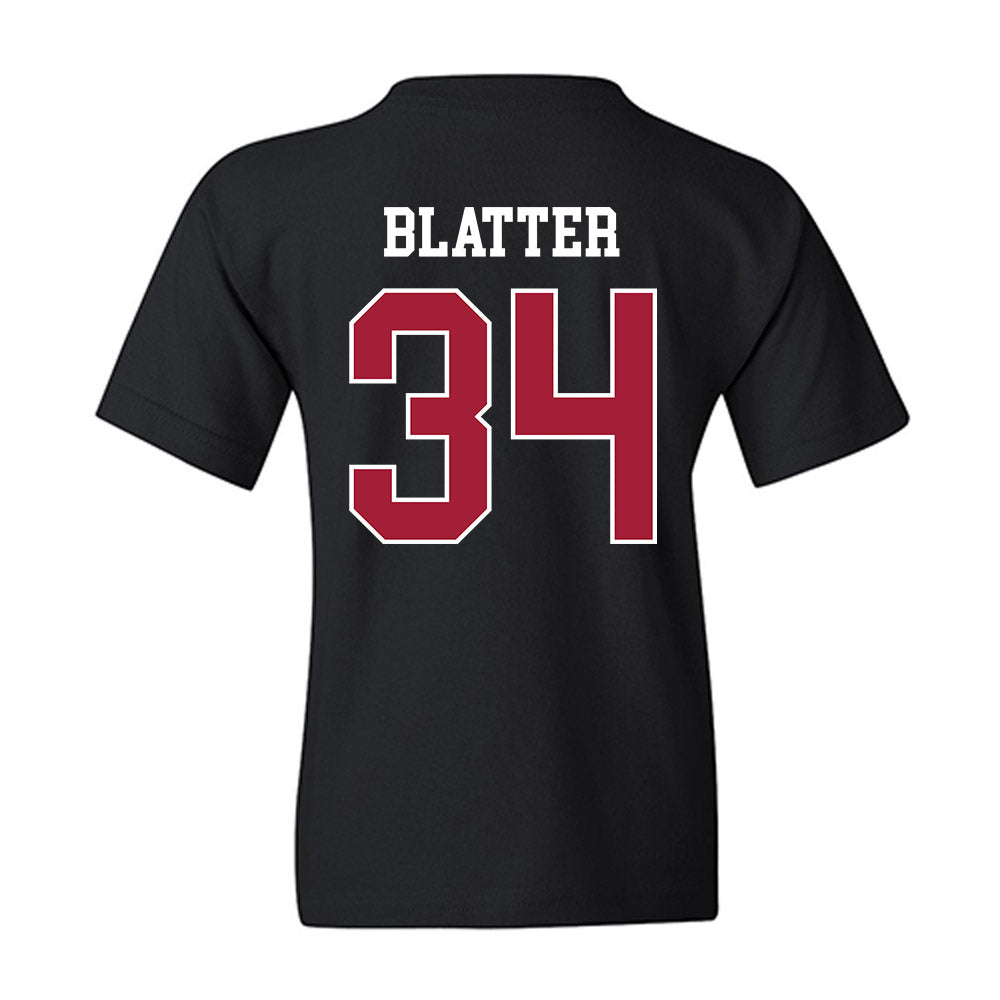 WSU - NCAA Baseball : Brock Blatter - Classic Fashion Shersey Youth T-Shirt-1