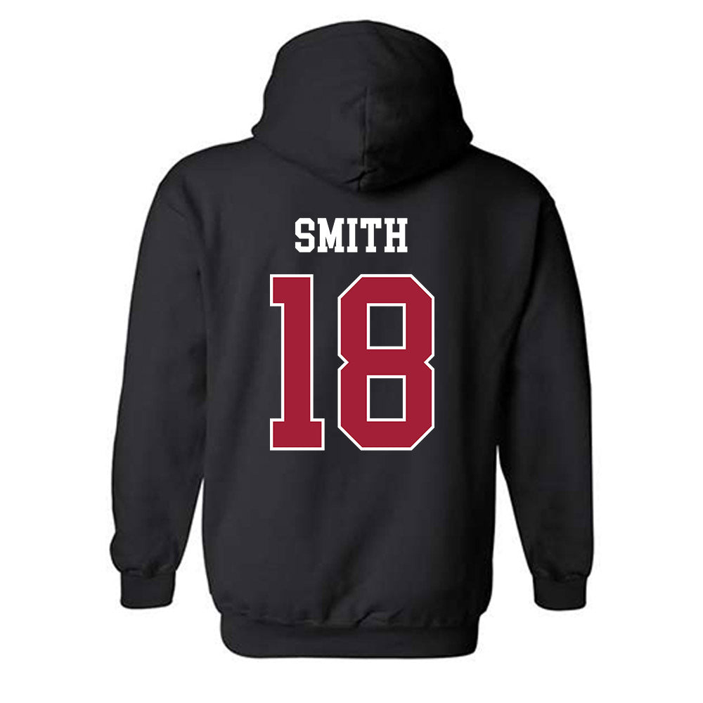 WSU - NCAA Women's Volleyball : Ella Smith - Classic Fashion Shersey Hooded Sweatshirt-1