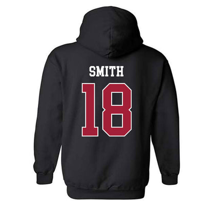 WSU - NCAA Women's Volleyball : Ella Smith - Classic Fashion Shersey Hooded Sweatshirt-1