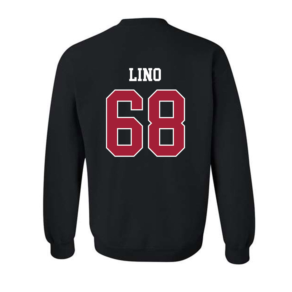 WSU - NCAA Football : Christopher Lino - Classic Fashion Shersey Crewneck Sweatshirt-1