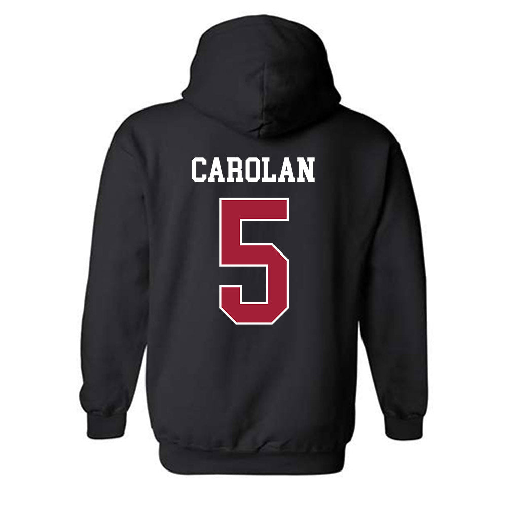 WSU - NCAA Women's Soccer : Riley Carolan - Classic Fashion Shersey Hooded Sweatshirt-1