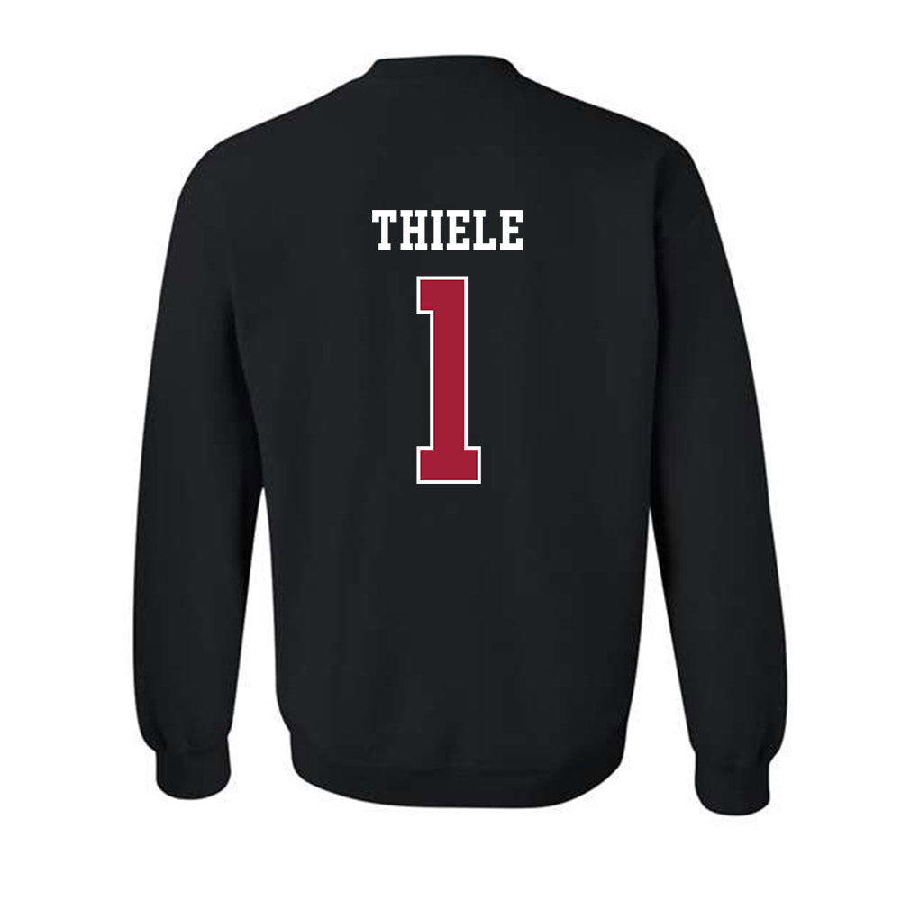 WSU - NCAA Baseball : Luke Thiele - Classic Fashion Shersey Crewneck Sweatshirt-1
