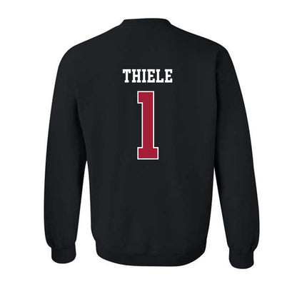 WSU - NCAA Baseball : Luke Thiele - Classic Fashion Shersey Crewneck Sweatshirt-1