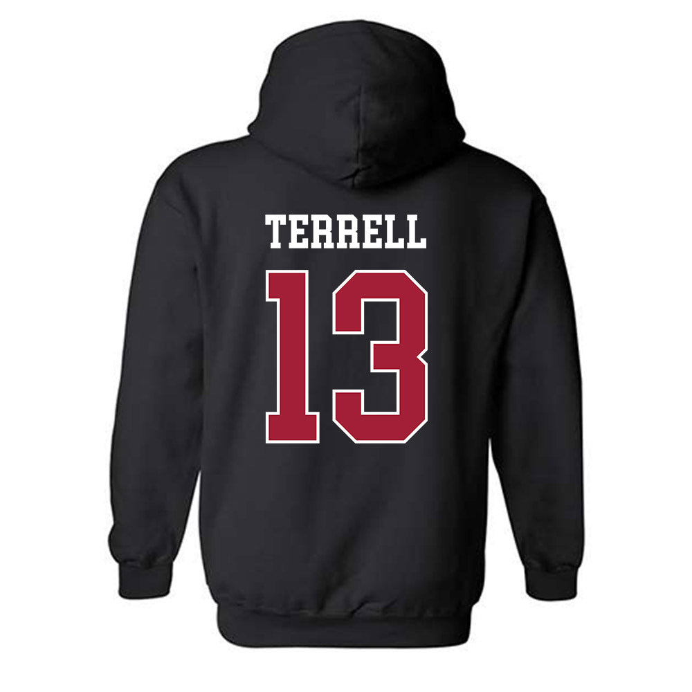 WSU - NCAA Football : Khamari Terrell - Classic Fashion Shersey Hooded Sweatshirt-1