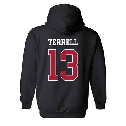 WSU - NCAA Football : Khamari Terrell - Classic Fashion Shersey Hooded Sweatshirt-1