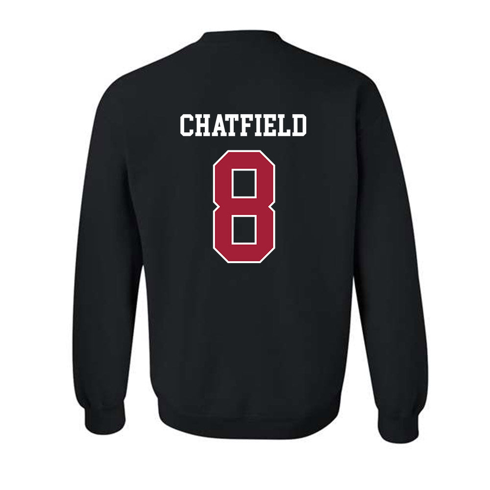 WSU - NCAA Women's Basketball : Mackenzie Chatfield - Classic Fashion Shersey Crewneck Sweatshirt-1