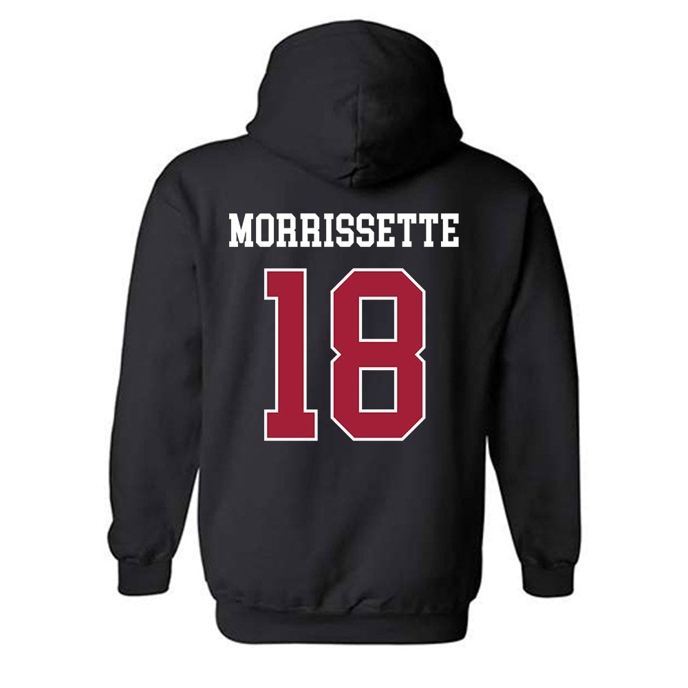 WSU - NCAA Football : Barry Morrissette - Classic Fashion Shersey Hooded Sweatshirt-1