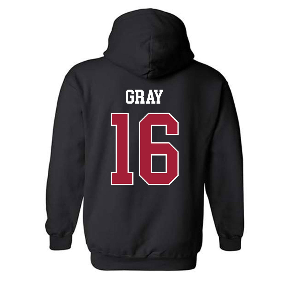 WSU - NCAA Football : Gavin Gray - Classic Fashion Shersey Hooded Sweatshirt-1