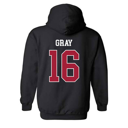WSU - NCAA Football : Gavin Gray - Classic Fashion Shersey Hooded Sweatshirt-1