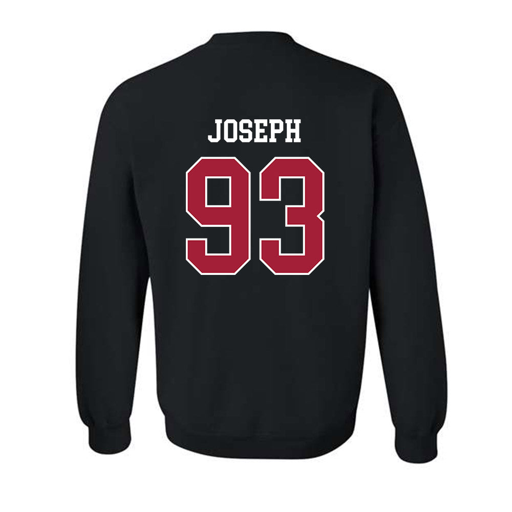 WSU - NCAA Football : JaVon Joseph - Classic Fashion Shersey Crewneck Sweatshirt-1
