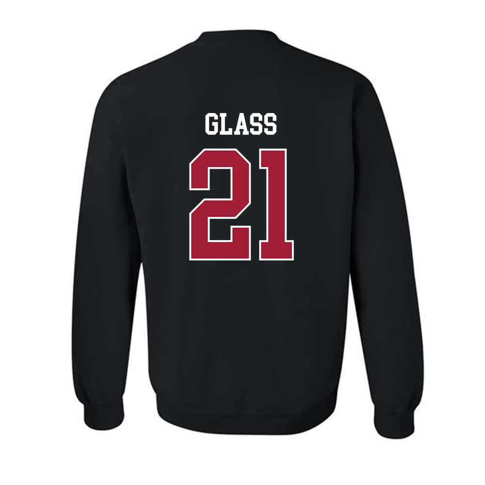 WSU - NCAA Men's Basketball : Ace Glass - Classic Fashion Shersey Crewneck Sweatshirt-1