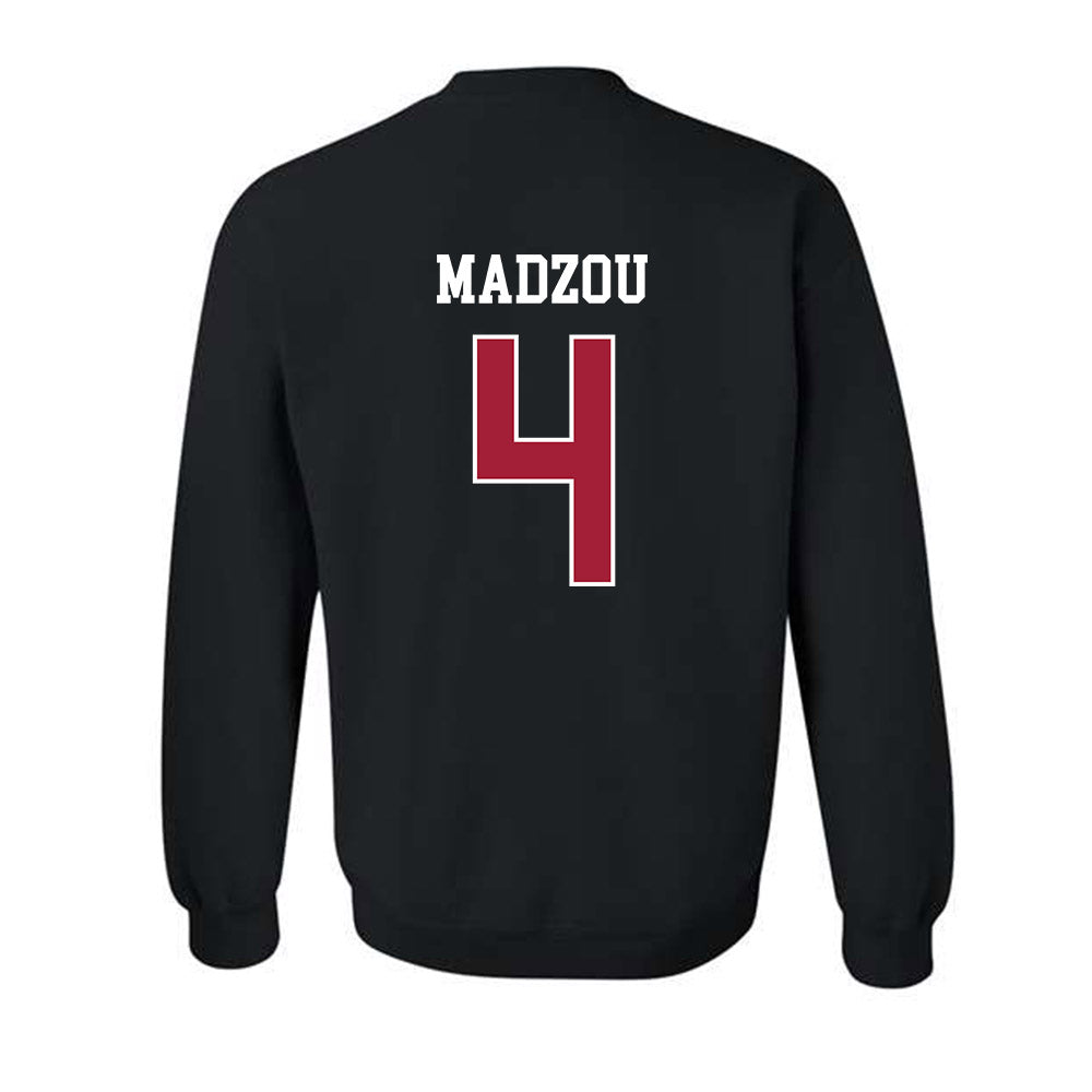 WSU - NCAA Men's Basketball : Brunel Madzou - Classic Fashion Shersey Crewneck Sweatshirt-1