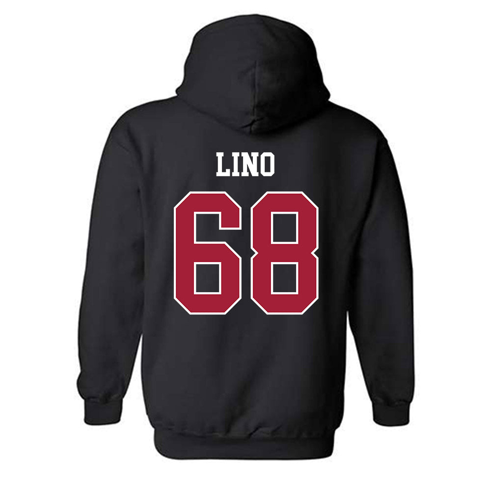 WSU - NCAA Football : Christopher Lino - Classic Fashion Shersey Hooded Sweatshirt-1