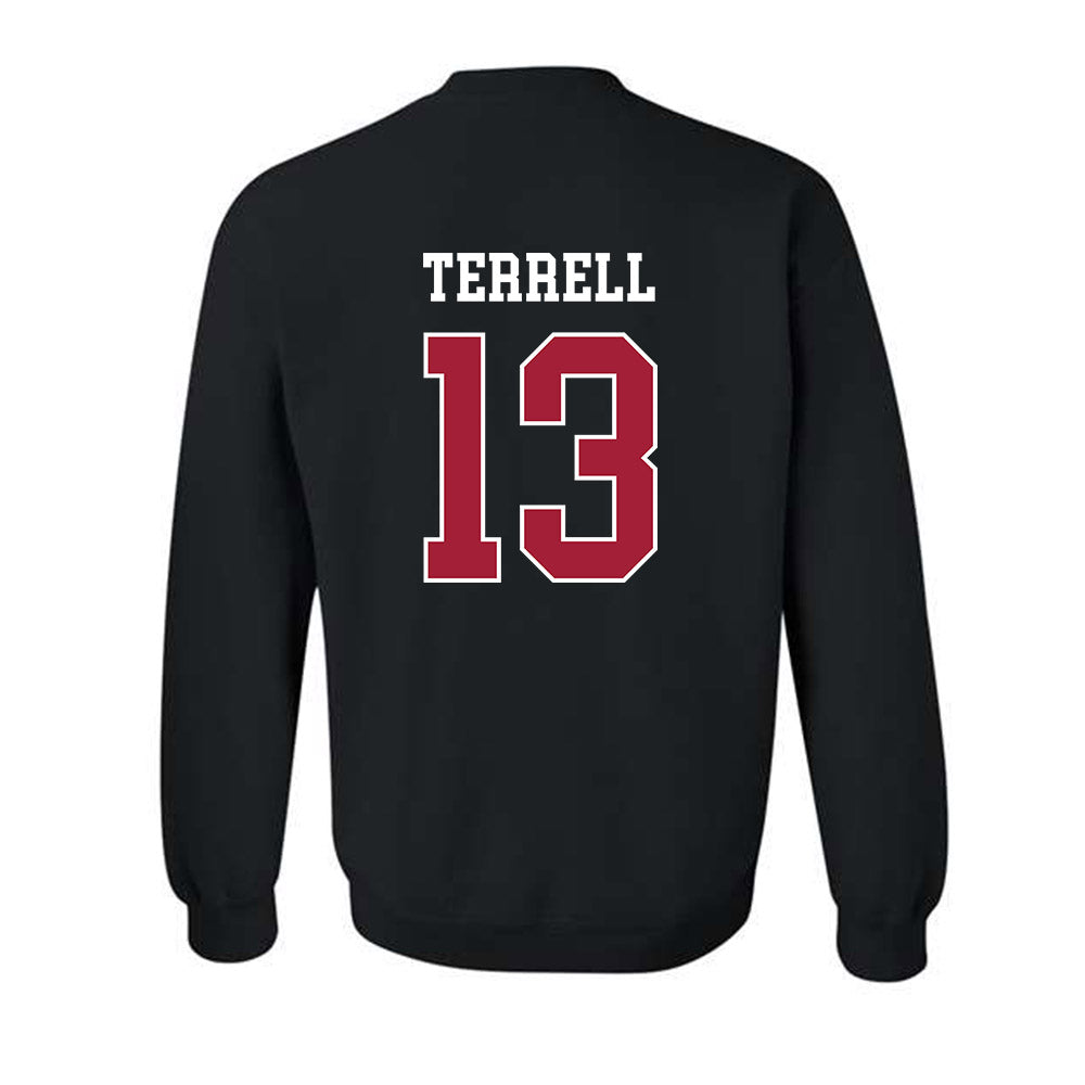 WSU - NCAA Football : Khamari Terrell - Classic Fashion Shersey Crewneck Sweatshirt-1