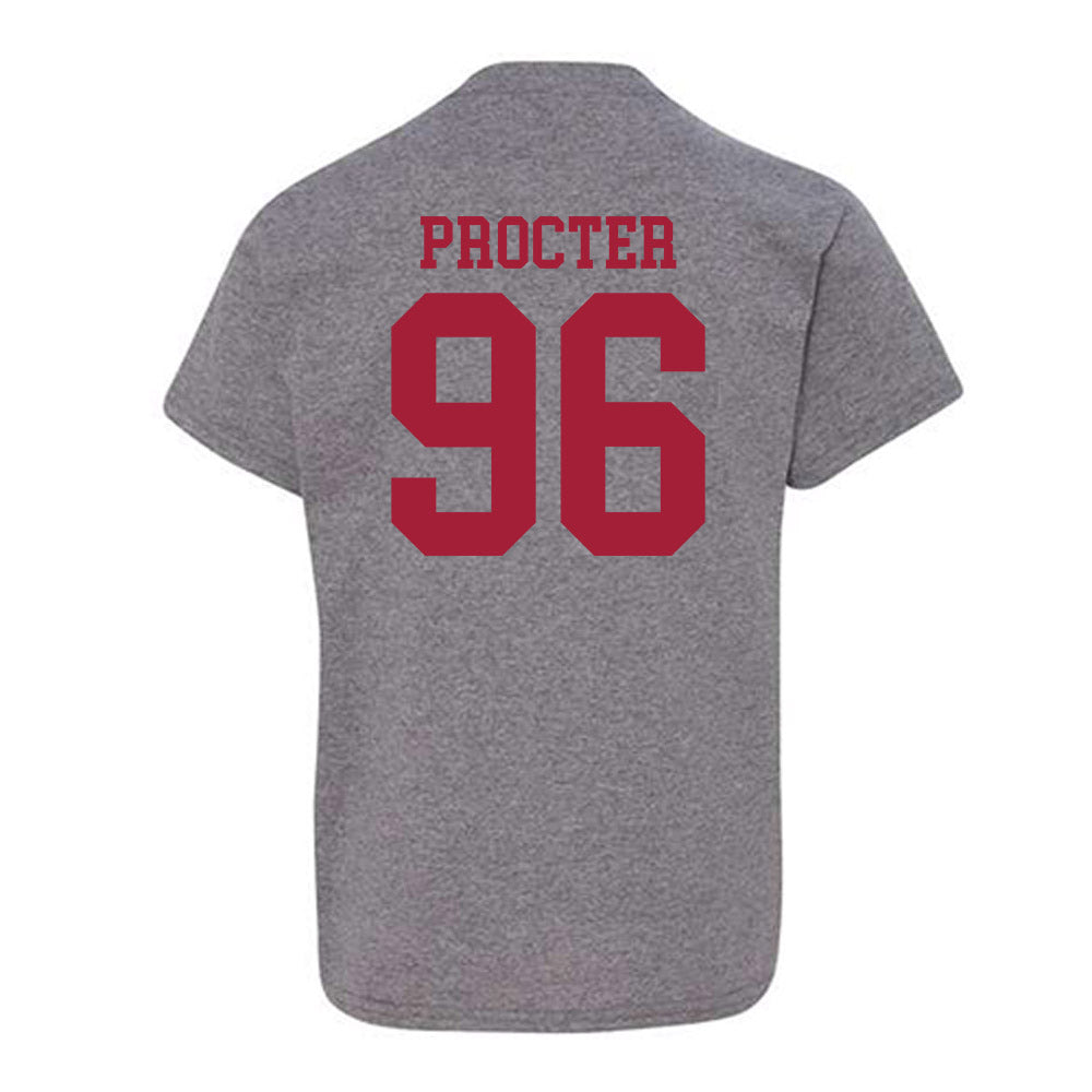 WSU - NCAA Football : Jack Procter - Classic Fashion Shersey Youth T-Shirt-1