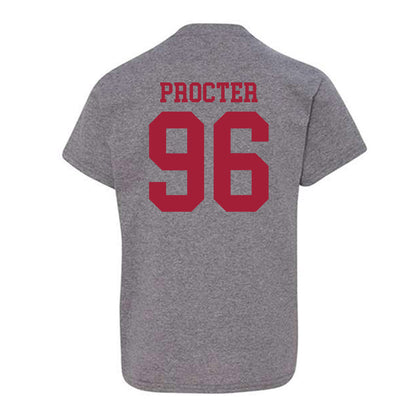 WSU - NCAA Football : Jack Procter - Classic Fashion Shersey Youth T-Shirt-1