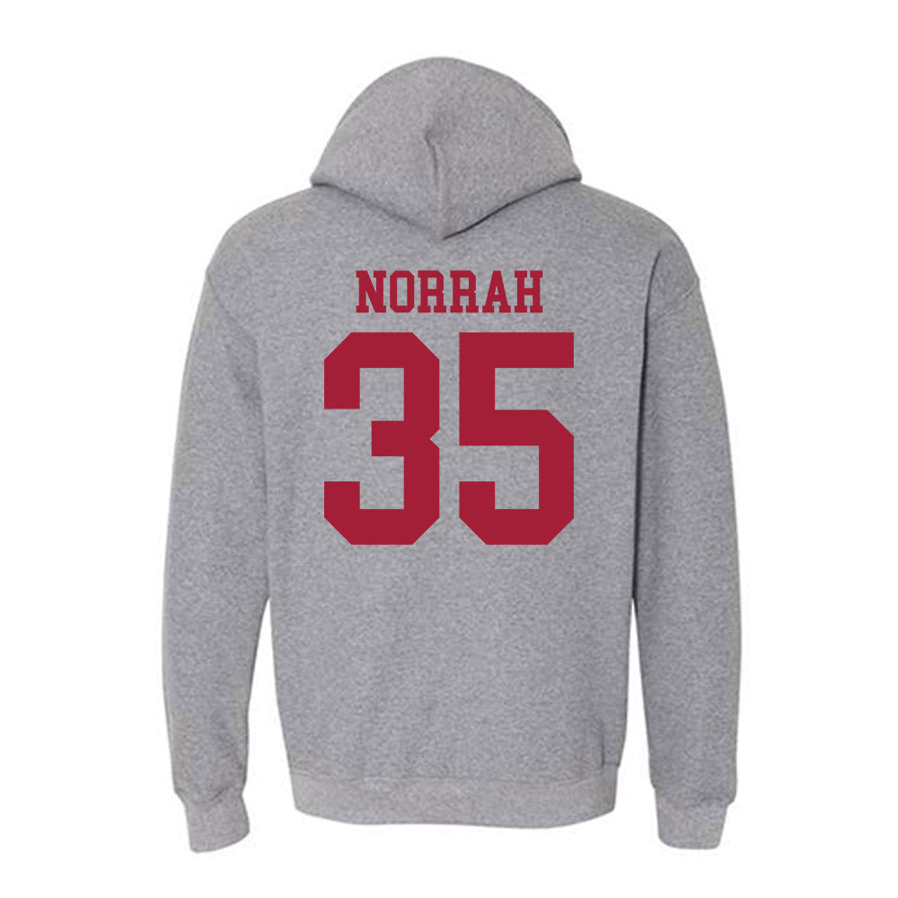 WSU - NCAA Football : Nick Norrah - Classic Fashion Shersey Hooded Sweatshirt-1
