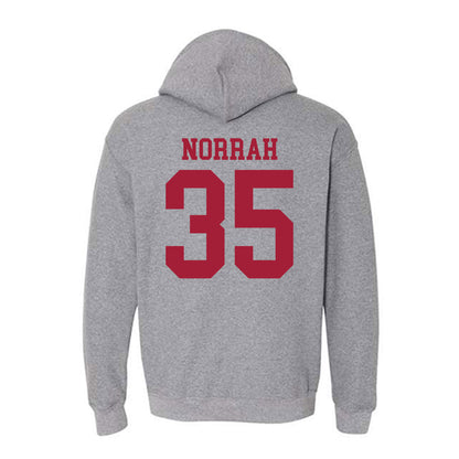 WSU - NCAA Football : Nick Norrah - Classic Fashion Shersey Hooded Sweatshirt-1
