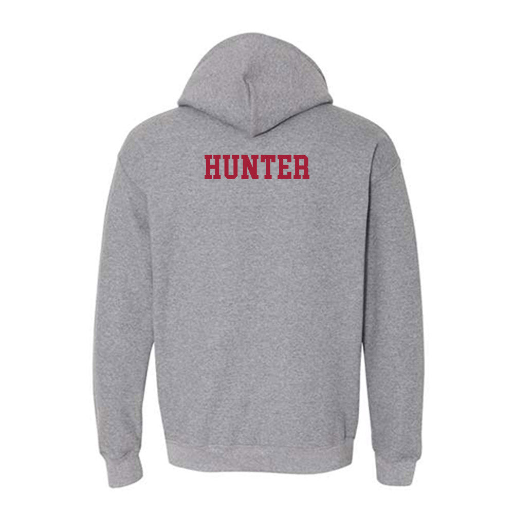 WSU - NCAA Baseball : Noah Hunter - Classic Fashion Shersey Hooded Sweatshirt-1